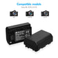 NP-FZ100 Battery for Sony A9 A7R III A7 III Mark 3 Camera