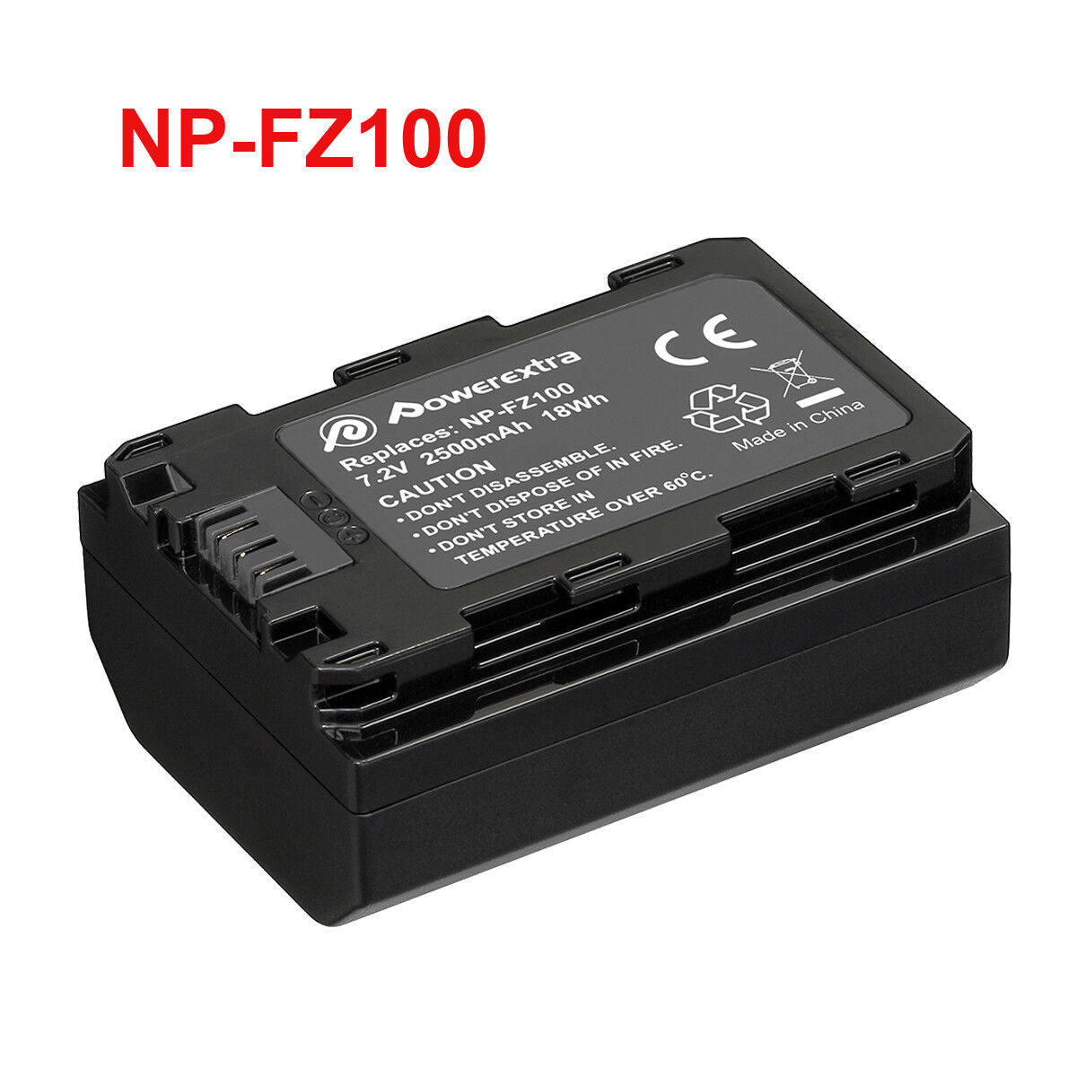 NP-FZ100 Battery for Sony A9 A7R III A7 III Mark 3 Camera