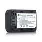 1000mAh Replacement Battery and Charger Compatible with Sony Cameras